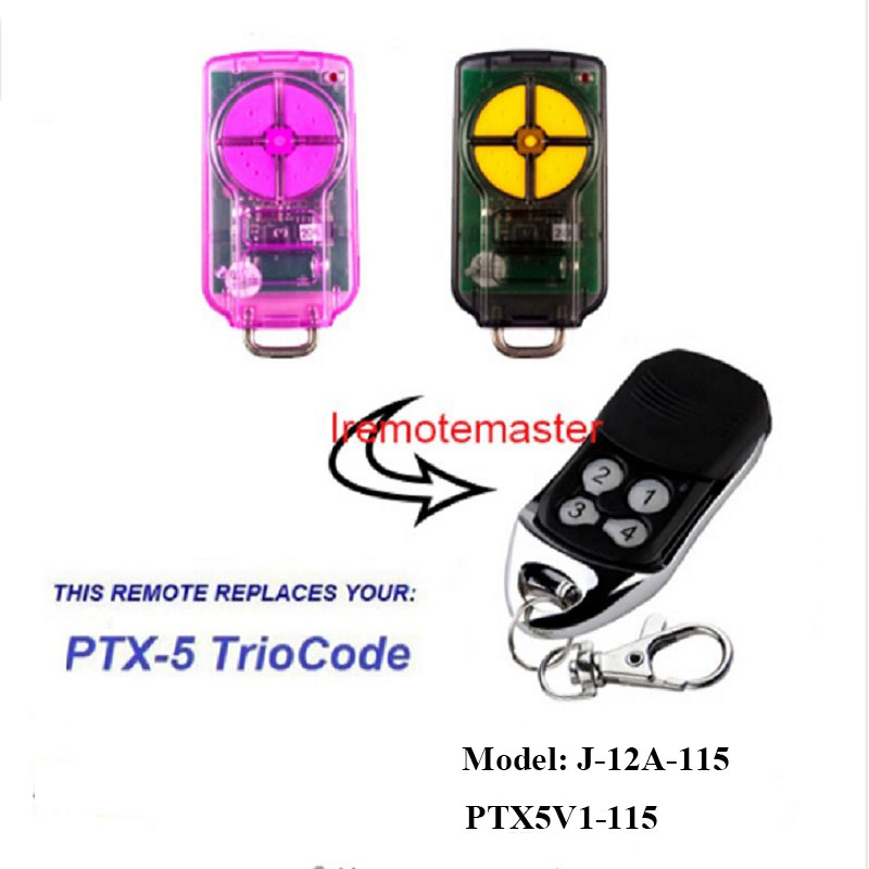 No ka PTX5 V1 TrioCode Puka Puka mamao pani pani 433.92MHz Rolling Code